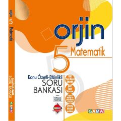 5.Sınıf Orjin Matematik Konu Özetli Soru Bankası Gama Yayınları