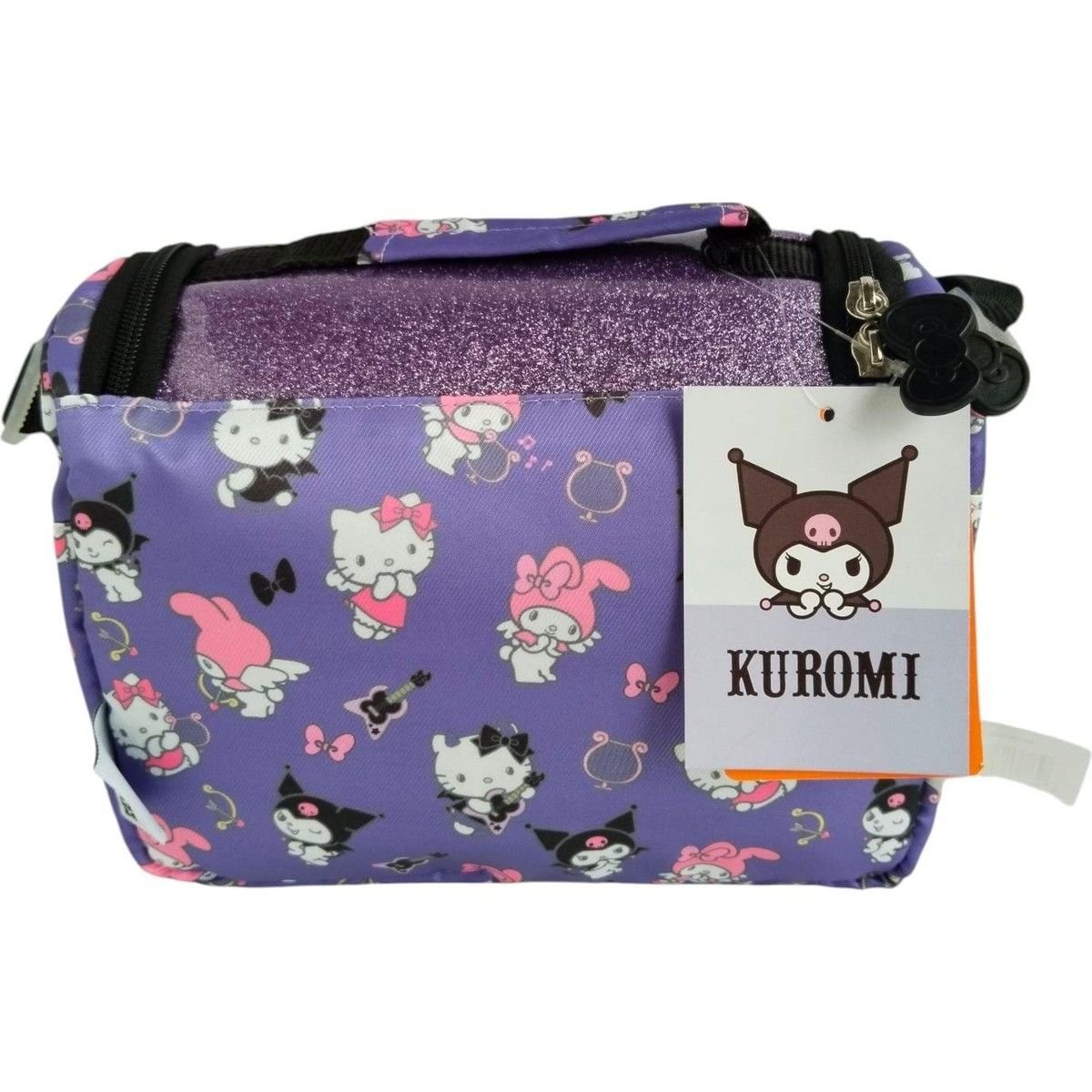 Orjinal Lisanslı Hello Kitty Friends Kuromi Termal Beslenme Çantası Mor 3261