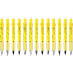 Deep Versatil Kalem 0.7 mm Fosforlu Sarı Ananas Muz 12'li Paket