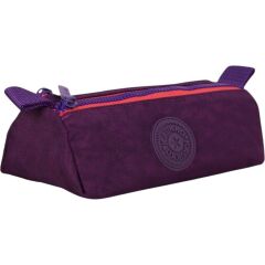 Kaukko Trıangle Dual Crazy Kalem Çantası (purple)krn-K2643