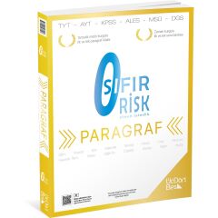 2026 TYT Paragraf Sıfır Risk Soru Bankası Video Çözümlü Üç Dört Beş Yayınları