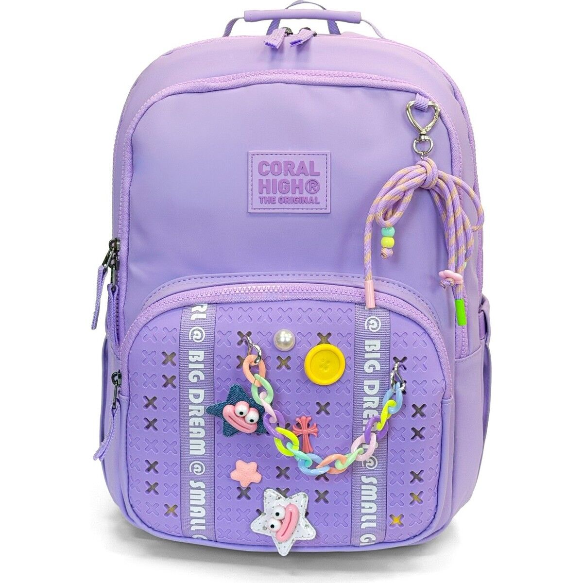 Coral High Lila Detaylı Okul Sırt Çantası 24405