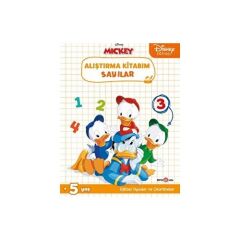 Disney Mıckey Eğitsel Çıkartmalı Alıştırma Kitabım Sayılar