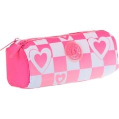 Kaukko Nature Soft Dual Kalem Çantası (pınk-Blue)