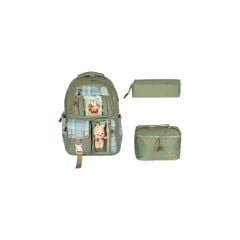 Relaxion 3’lü Set Anahtarlıklı Ilkokul Sırt Çantası 1395