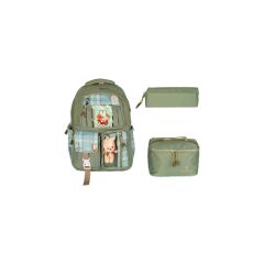Relaxion 3’lü Set Anahtarlıklı Ilkokul Sırt Çantası 1395