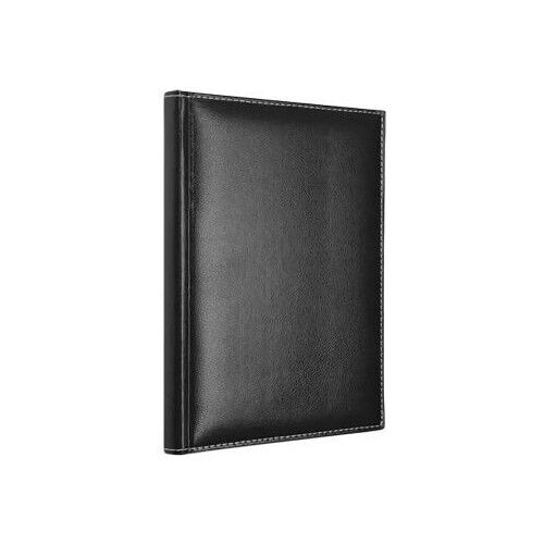 Gıpta Modelist Iplik Dikişli Siyah Deri Kapak Defter 160 Yaprak 17X24 Çizgisiz Defter