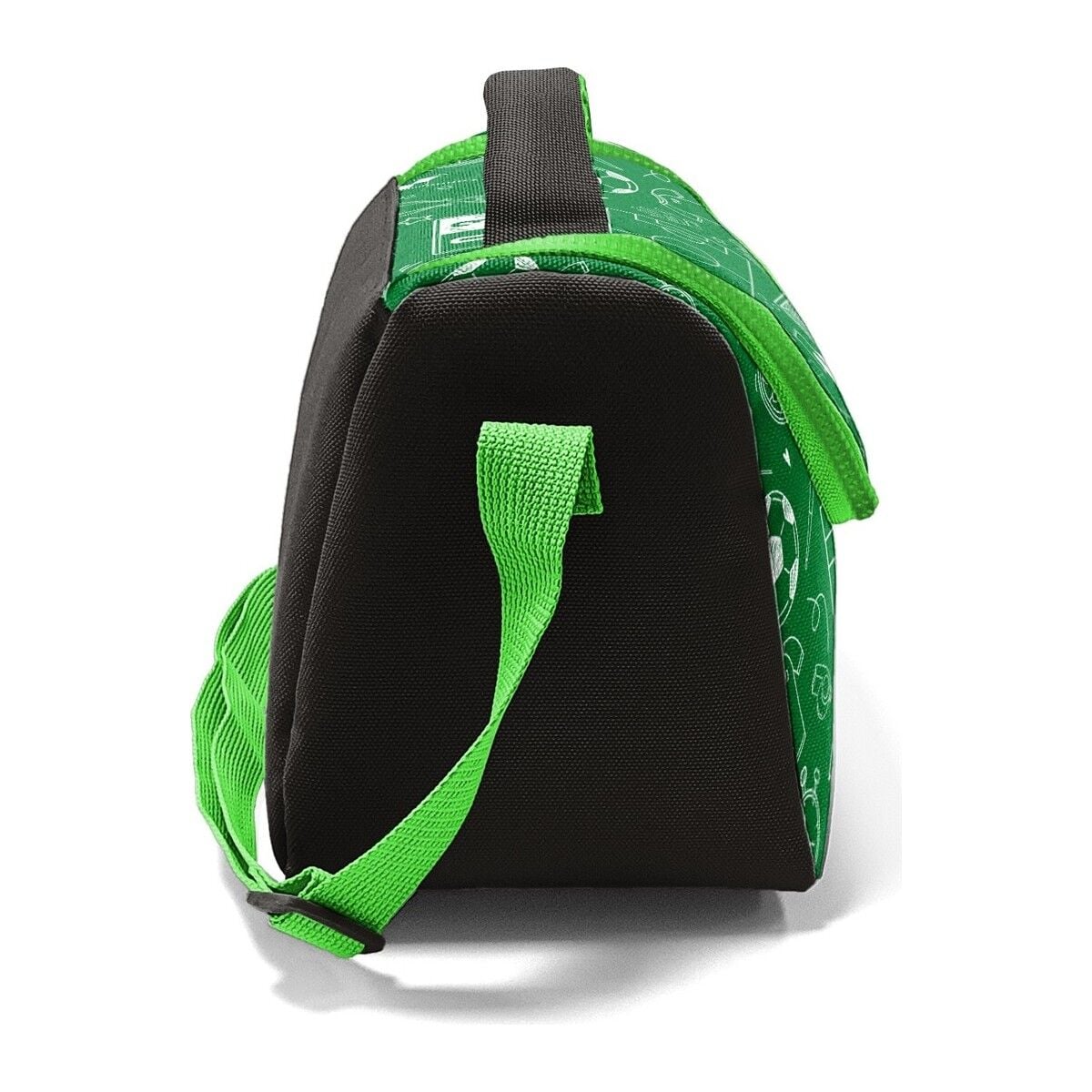 Coral High Kids Gri Siyah Yarasa Desenli Thermo Beslenme Çantası 37144