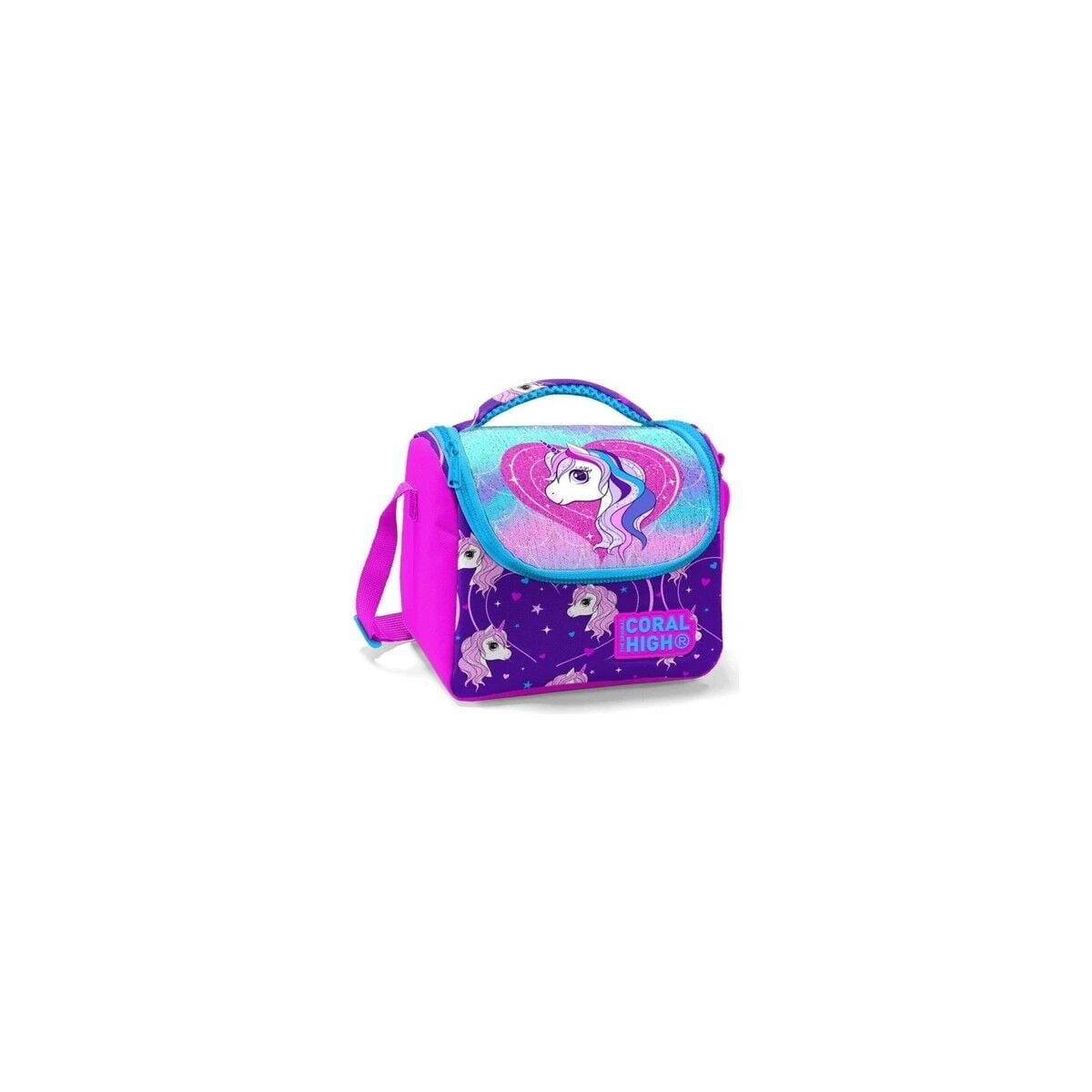 Okul Çantası Mor Pembe 23492+IKI Bölmeli Kalem Çantası 22397+ Beslenme 11856