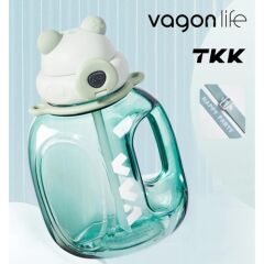 Vagonlife Tritan Su Matarası 1200 Ml Yeşil