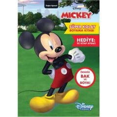 Disney Mickey Süper Kolay Boyama Kitabı