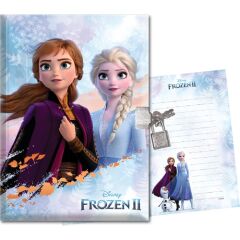 Frozen 2 14x20  80 Yp Kilitli Hatıra Defteri