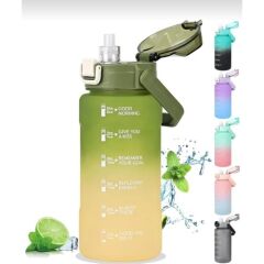 Vagon Matara Policarbon 2000 Ml Yeşil Sarı VGN2214