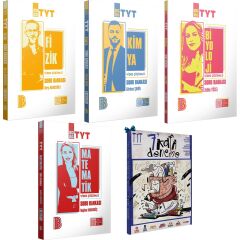 2026 Tyt Matematik-Fizik-Kimya-Biyoloji Video Çözümlü Soru Bankası Seti