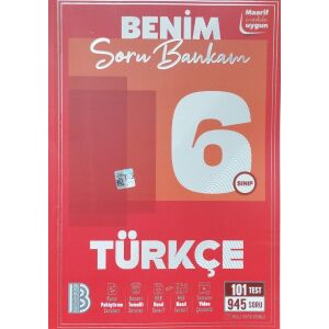 Benim Hocam 6. Sınıf Türkçe Soru Bankam Benim Hocam Yayınları