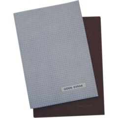 Dilman Giden Evrak Defteri Ciltli 96 Yp