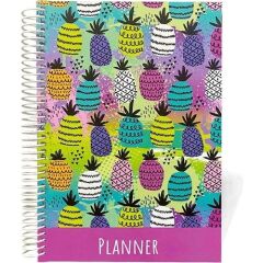 Lizy Liz Sert Kapak Spiralli 4 Renk Baskılı Tarihsiz Ajanda AJT01-12