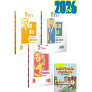 Benim Hocam 2026 Tyt Fizik - Kimya - Biyoloji Soru Bankası Seti