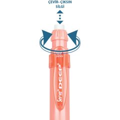 Serve Versatil Kalem Deep 0.7 MM Mercan SV-DEEP-07-MC