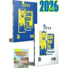 2026 Tyt Coğrafya Ders Notları ve Çözümlü Soru Bankası Seti 2 Kitap