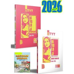 2026 Tyt Biyoloji Ders Notları ve Soru Bankası Seti 2 Kitap