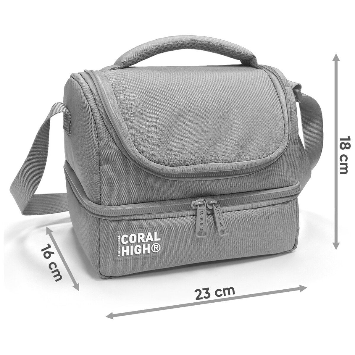 Coral High Kids Kırmızı Mavi Astronot Uzay Desenli Thermo Iki Katlı Beslenme Çantası 37209
