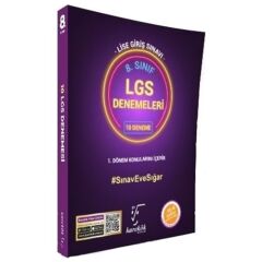 Karekök 8. Sınıf Lgs 10 Deneme Seti 1. Dönem