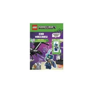 Beta Kids LEGO Mınecraft End Macerası Ara-Bul Çıkartmalı Faaliyet Kitabı