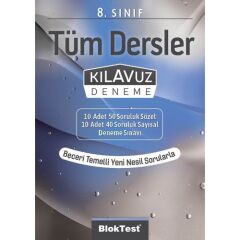 Bloktest 8. Sınıf Üm Dersler