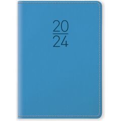 Gıpta Max Mini 2024 Flexi Kapak Günlük Ajanda Mavi 9 x 14 161- mm