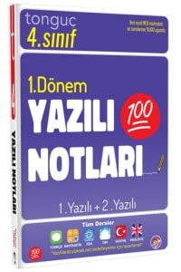 Tonguç 4. Sınıf 1. Dönem Yazılı Notları