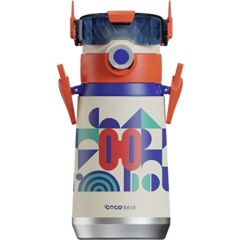 Vagonlife CS 0001 500 ml Beyaz Pipetli Boyun Askılı Çelik Termos