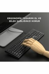 Lecoo Kb101 Beyaz Kablolu Q Klavye