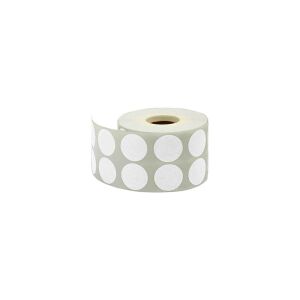 Tanex 25 Mm Beyaz Nokta Etiketi 2500 Li (tekli Kutu)