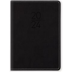 Gıpta Max Mini 2024 Flexi Kapak Günlük Ajanda Siyah 9 x 14 161