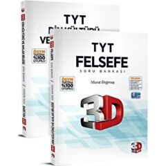 3D Yayınları 2023 TYT Felsefe ve Din Kültürü Soru Bankası 3D Yayınları