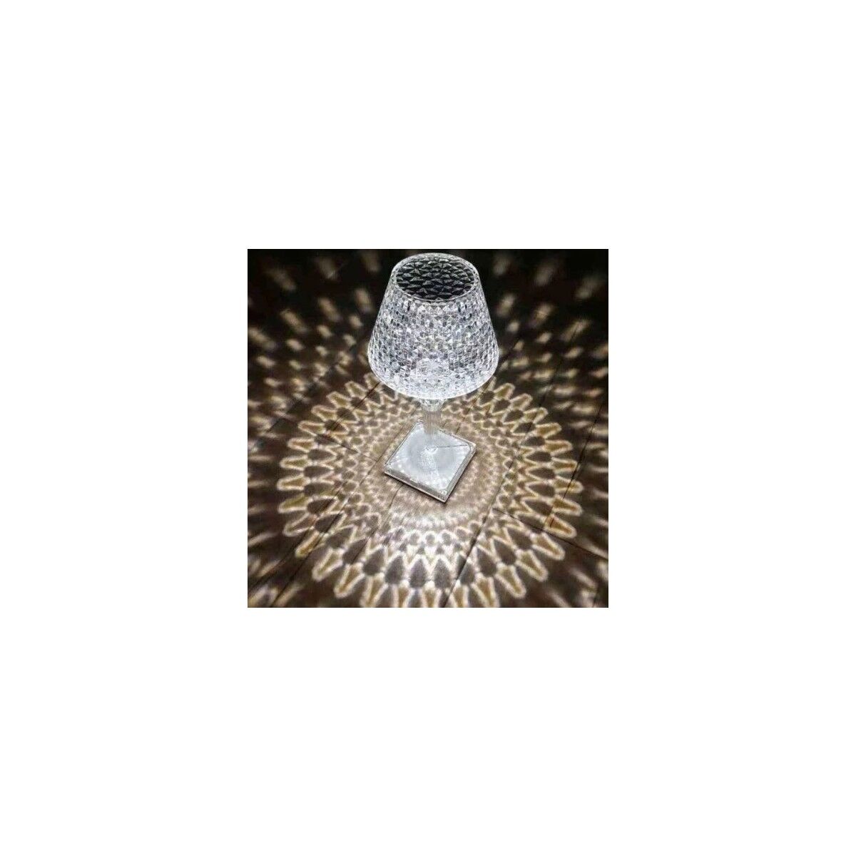 Decisive 3 Renk Dokunmatik Kristal Masa Lambası USB Kablosuz Karartma Başucu Lambası Romantik Dekoratif Masa