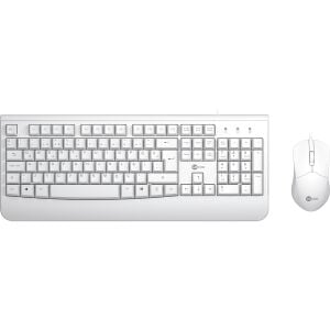 Lecoo Cm105 Beyaz Kablolu Mouse & Klavye Set