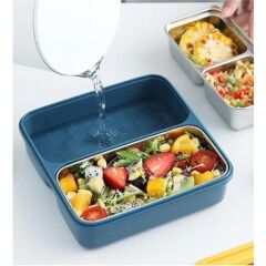 Vagonlife Çelik Lunch Box Yeşil