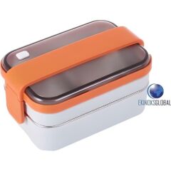 Vagonlife Çelik Pudra Koyu Gri Beslenme Kabı Sefer Tası 1200 ml BL20183