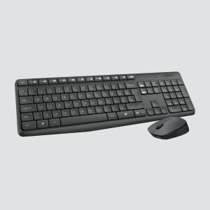 Logitech Mk235 Siyah Kablosuz Set