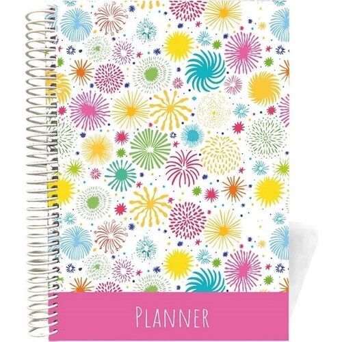 Lizy Liz Sert Kapak Spiralli 4 Renk Baskılı Tarihsiz Ajanda AJT01-5