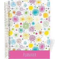 Lizy Liz Sert Kapak Spiralli 4 Renk Baskılı Tarihsiz Ajanda AJT01-5