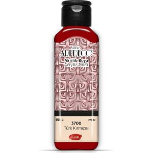Artdeco Akrilik Boya 140 Ml Türk Kırmızısı 3700