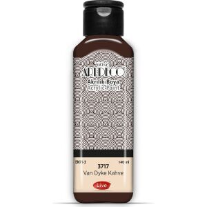 Artdeco Akrilik Boya 140 Ml Van Dyke Kahve 3717