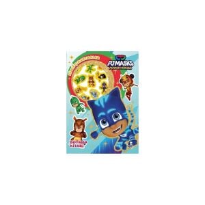 Pjmasks Star Simli Çıkartmalı Boyama Kit