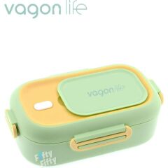 VAGON LİFE PASLANMAZ ÇELİK BESLENME KABI-BL2106 Açık Yeşil