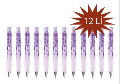 Serve versatil 07 kurabiye süt resimli lila rengi 12 li paket