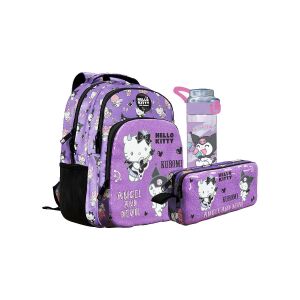 Hello Kitty  Çanta+ Kalemlik+ Matara Set7