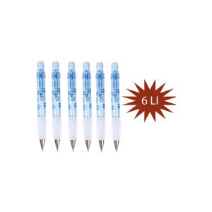 Serve Deep Versatil 07 Kahve-Donat Resimli Gök Mavi 6 Lı Paket